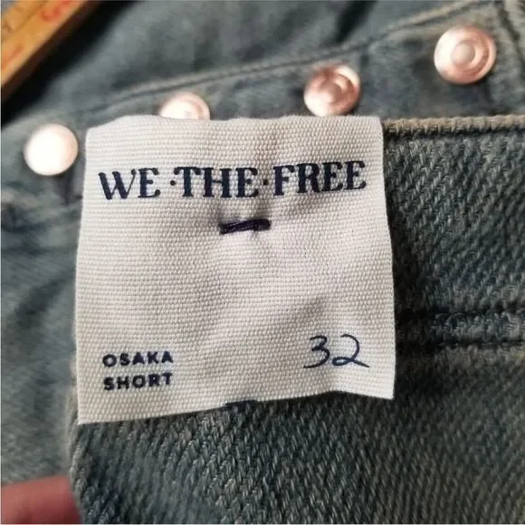 Free People Blue Jean Osaka Shorts - Picture 7 of 10
